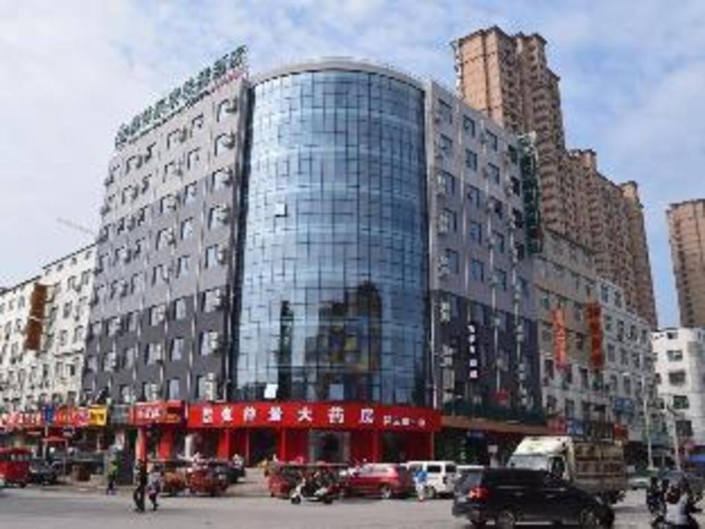 Greentree Inn Zhengzhou Xinzheng City Longhu Town Xiangyun Road Express Hotel Exterior foto