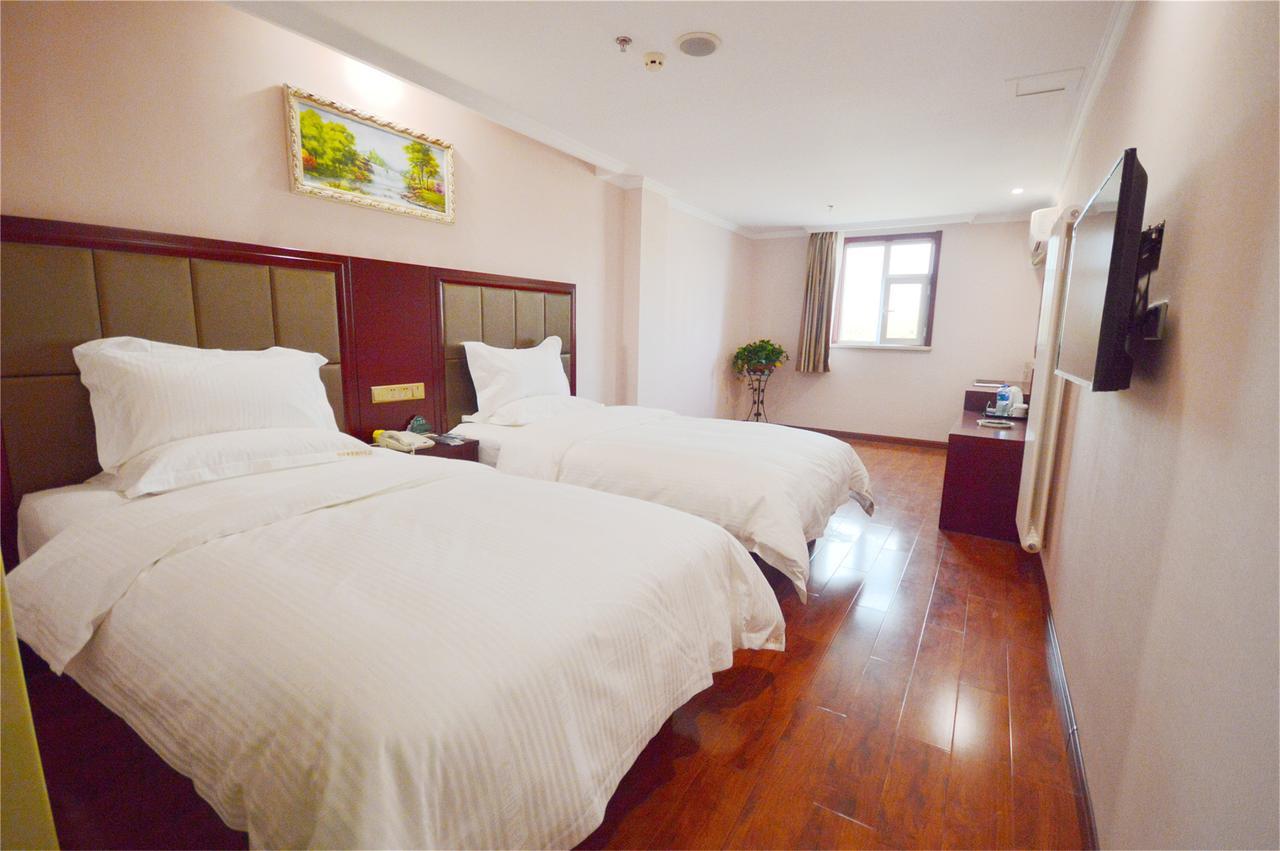 Greentree Inn Zhengzhou Xinzheng City Longhu Town Xiangyun Road Express Hotel Exterior foto